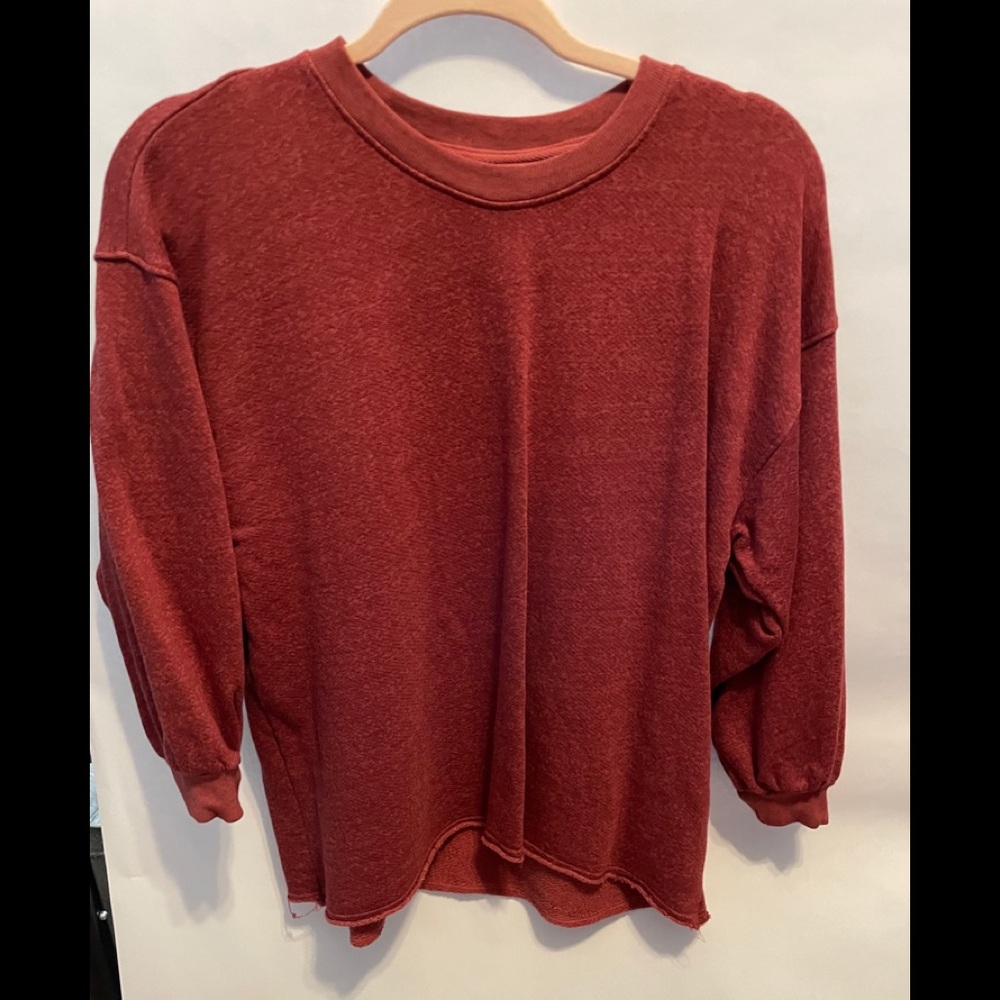 Sundry burgundy sweatshirt size 0